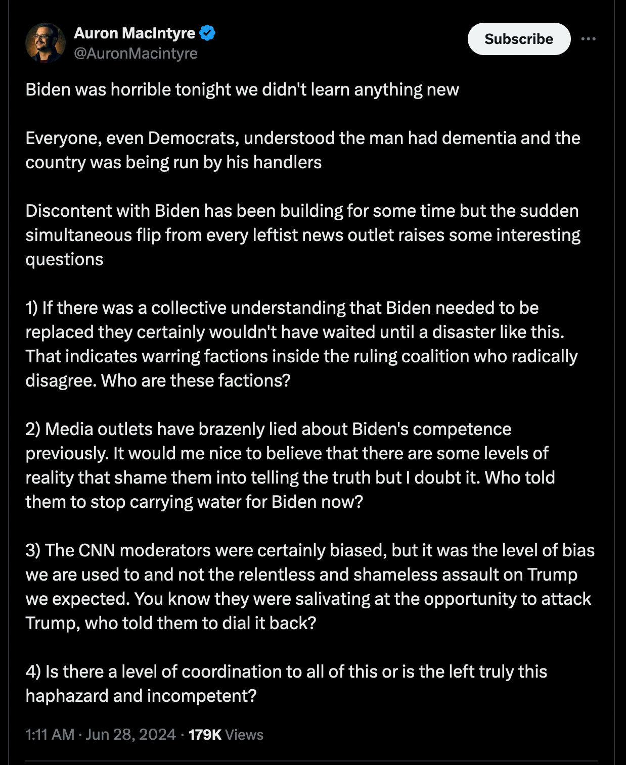 Was Biden's Debate Debacle Planned?